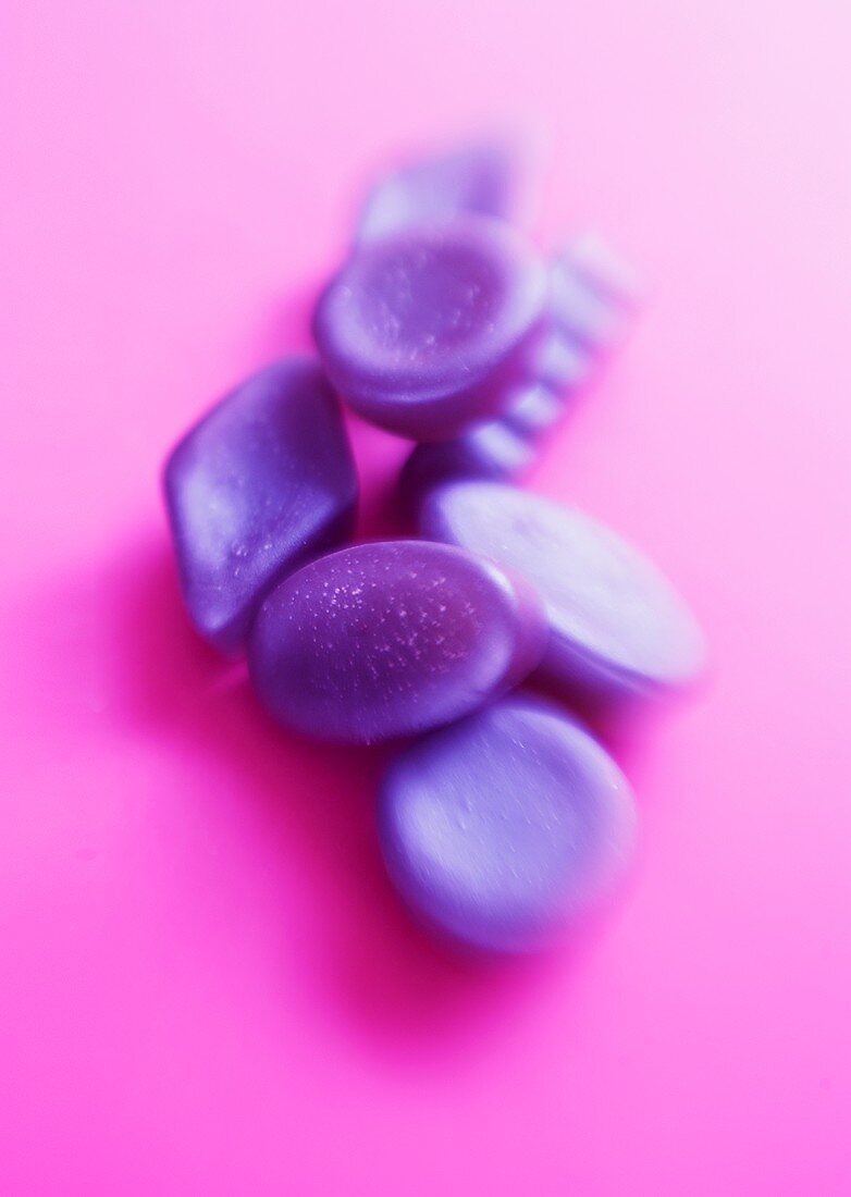 Purple wine gums
