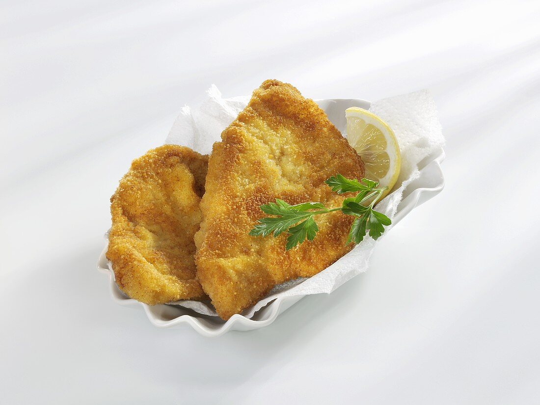 Zwei Wiener Schnitzel