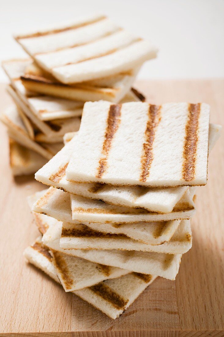 Gegrilltes Weißbrot