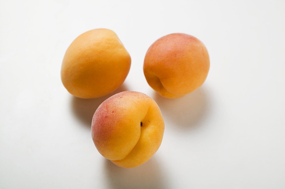 Three apricots