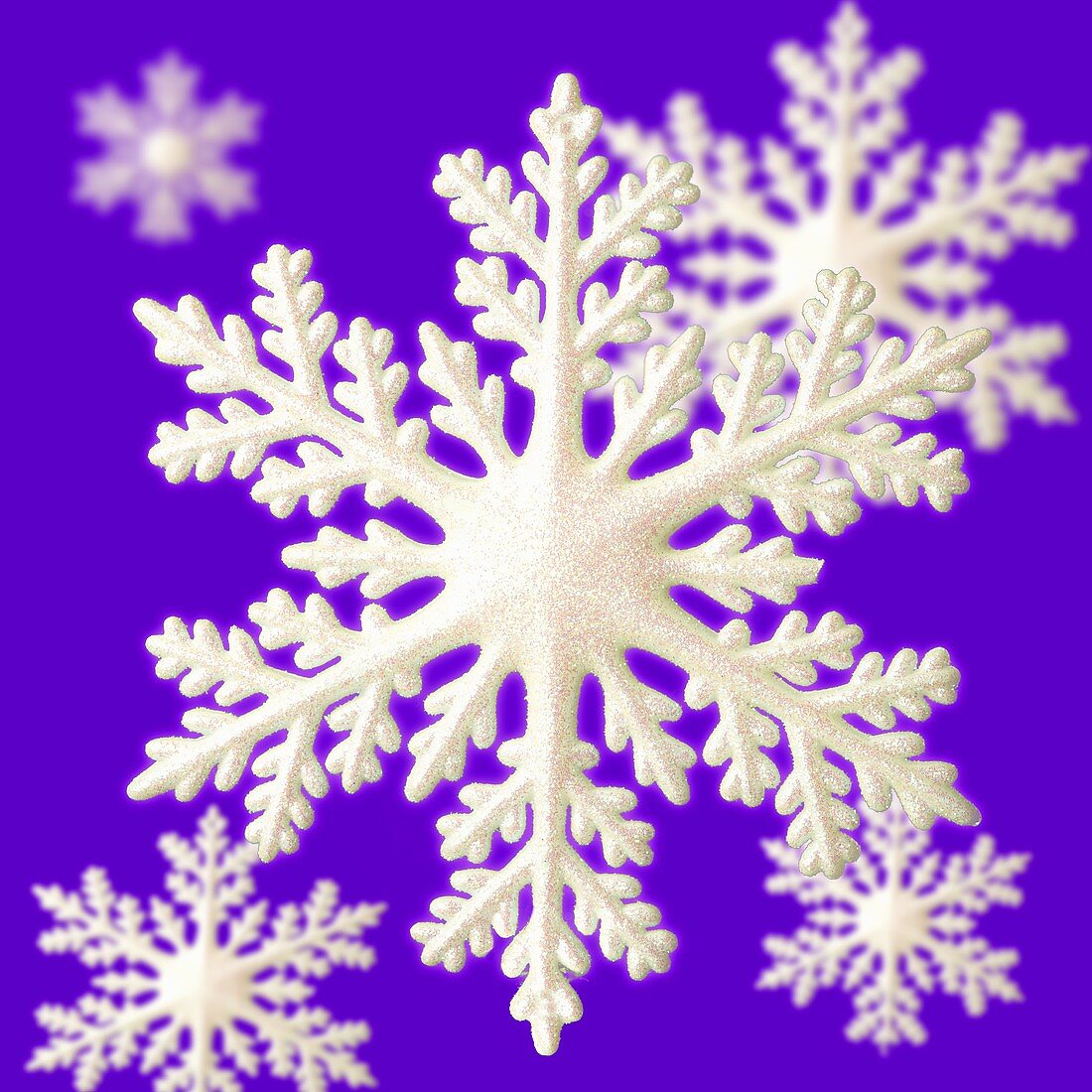 Snowflake decorations