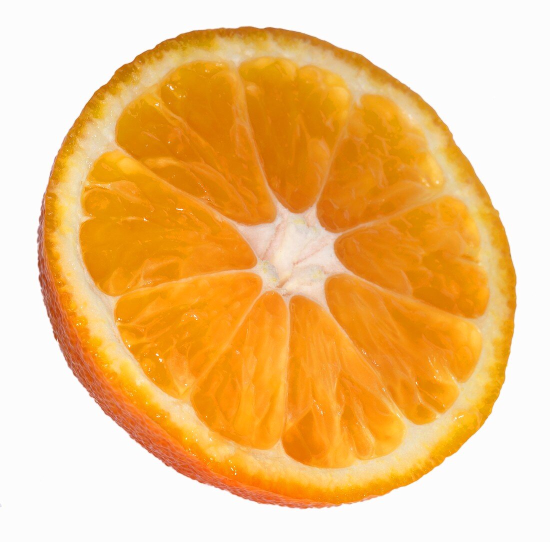 Half a mandarin orange