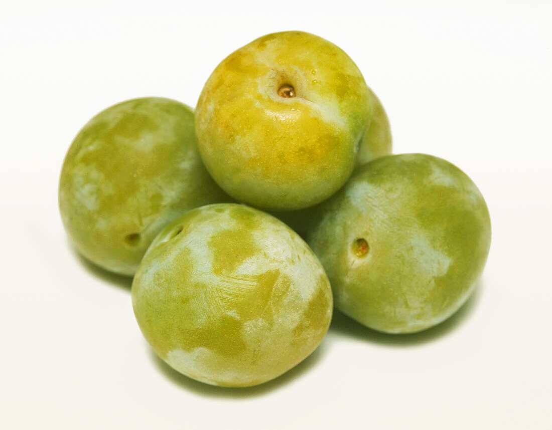 Five greengages