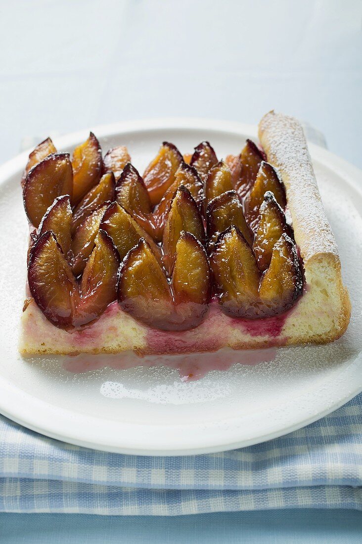 A piece of damson cake (Zwetschgendatschi)