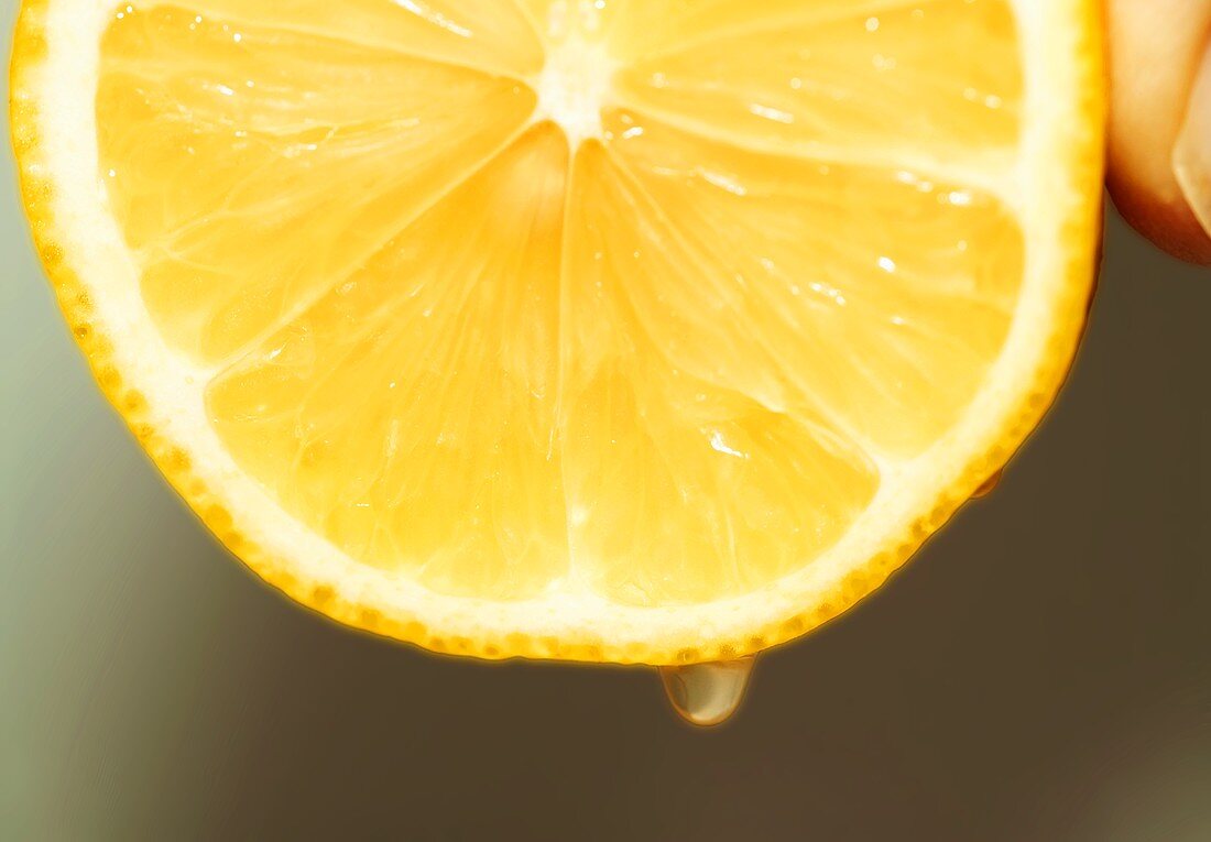 Squeezing a grapefruit