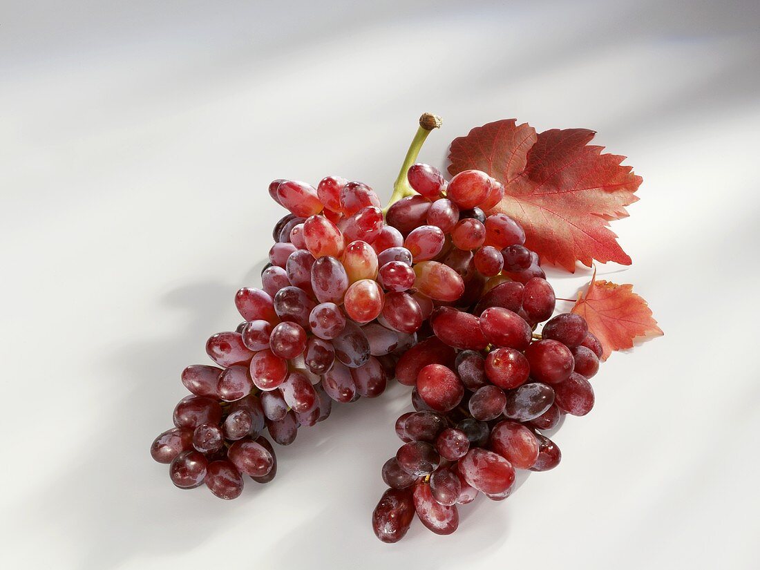 Red grapes