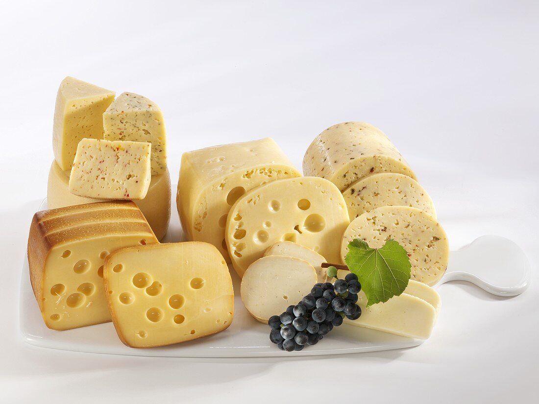 Mixed cheese board