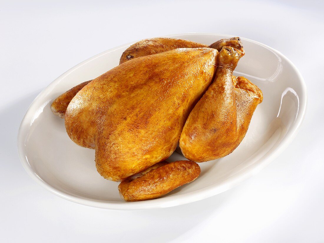 A roast chicken