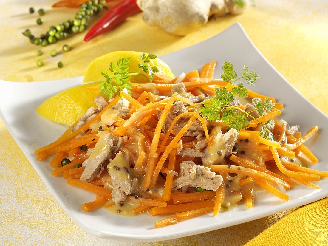 Karotten-Thunfisch-Salat