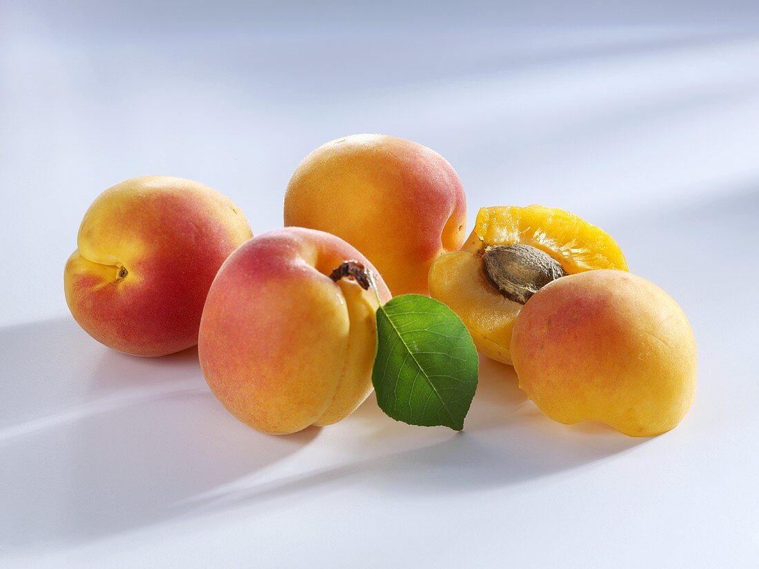 Four apricots