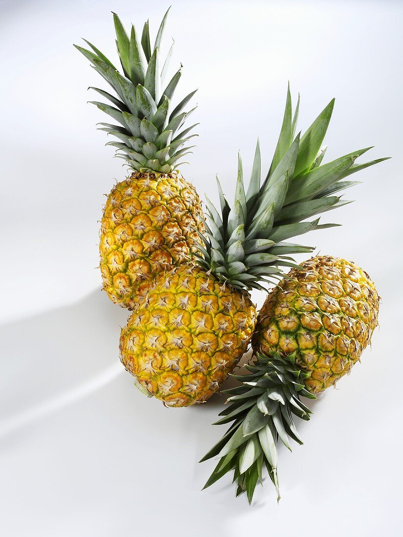 Drei Ananas