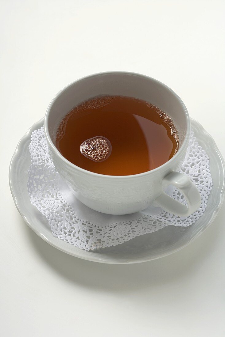 A cup of black tea