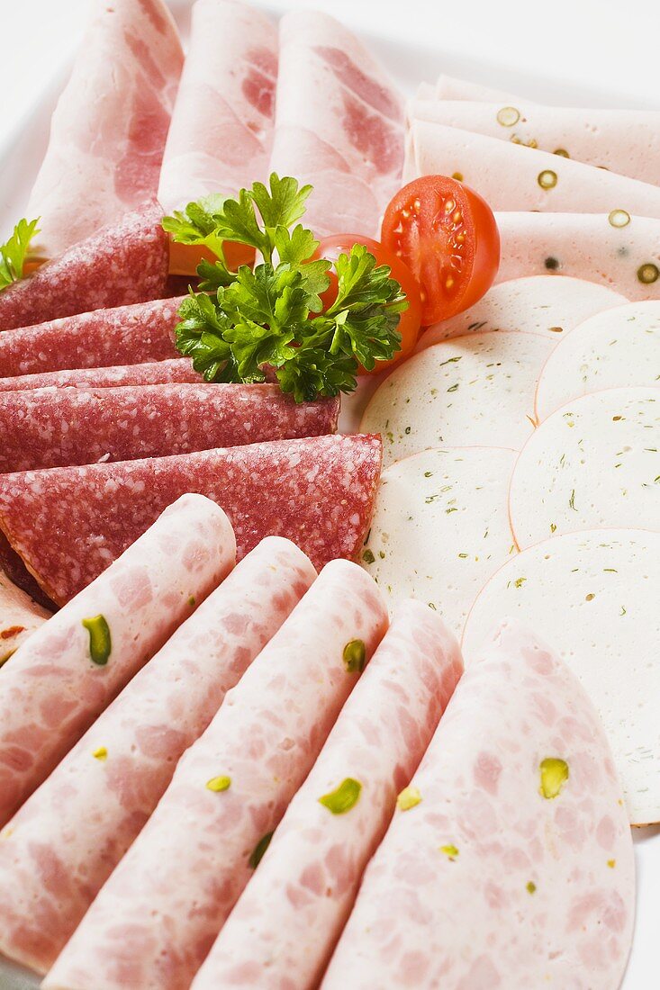 Cold cut platter