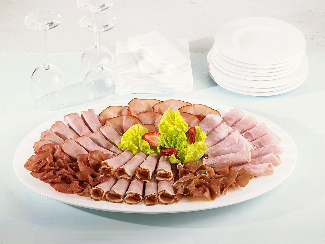Ham platter