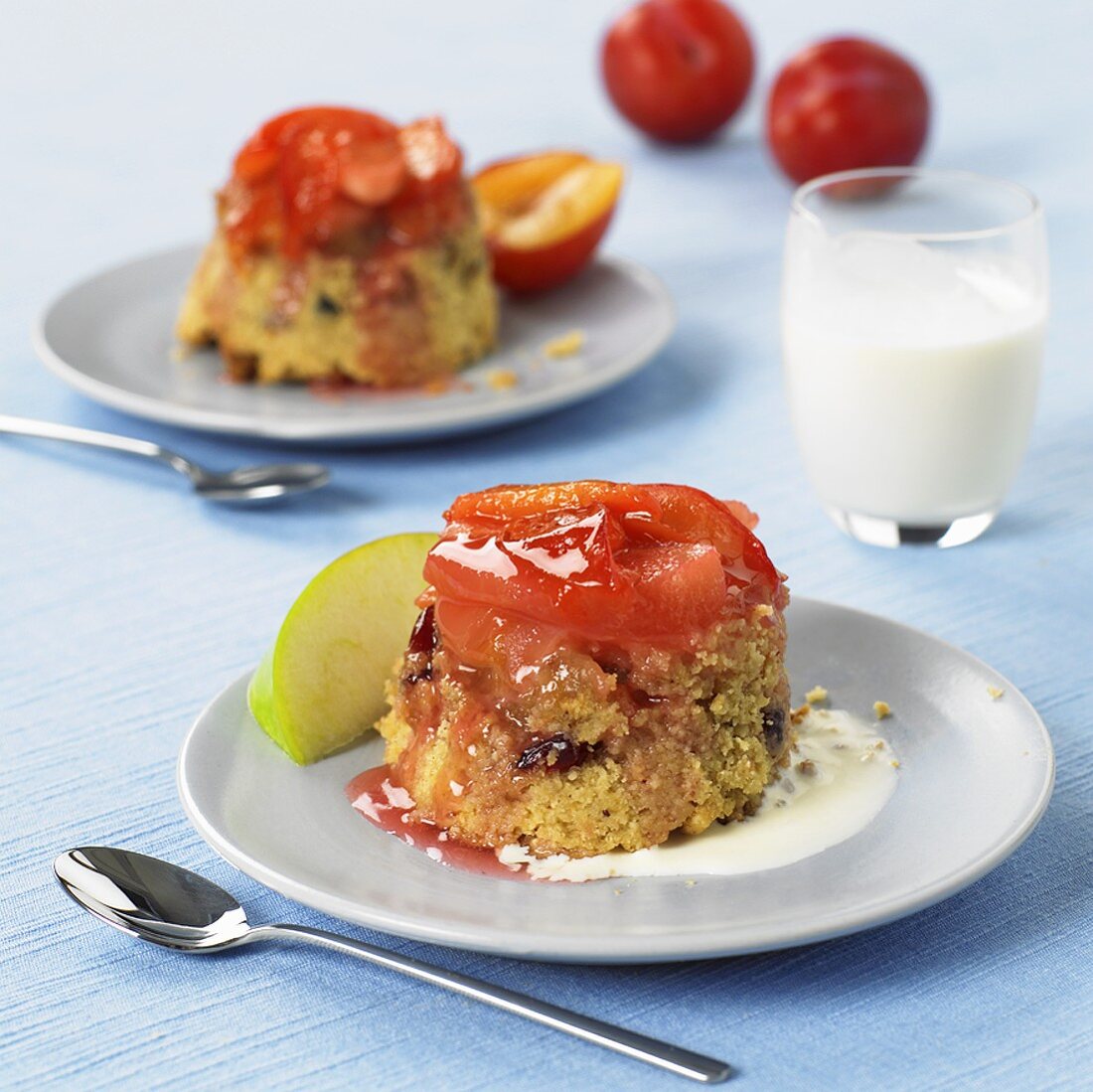 Summer Pudding mit Nektarinensauce