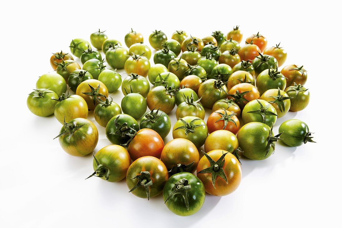 Unripe tomatoes