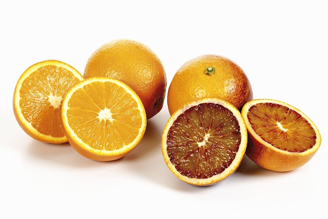 Oranges and blood oranges