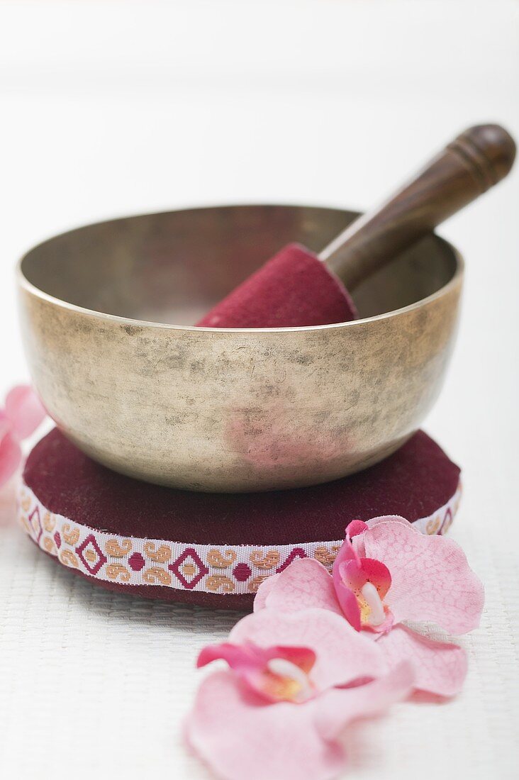 A singing bowl