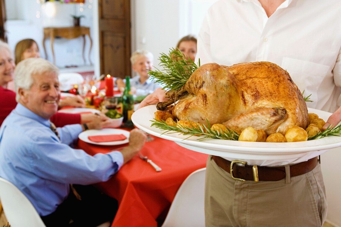 Turkey for a family Christmas dinner
