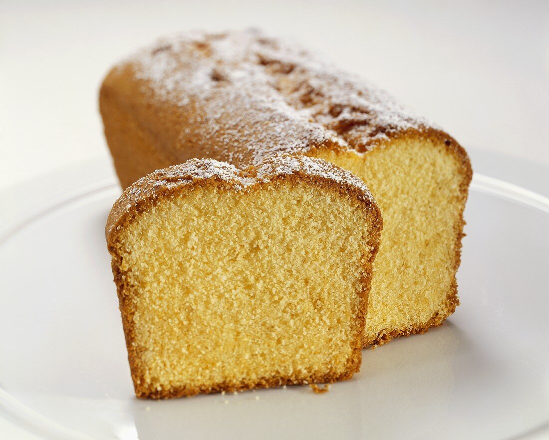 Lemon and ginger loaf cake