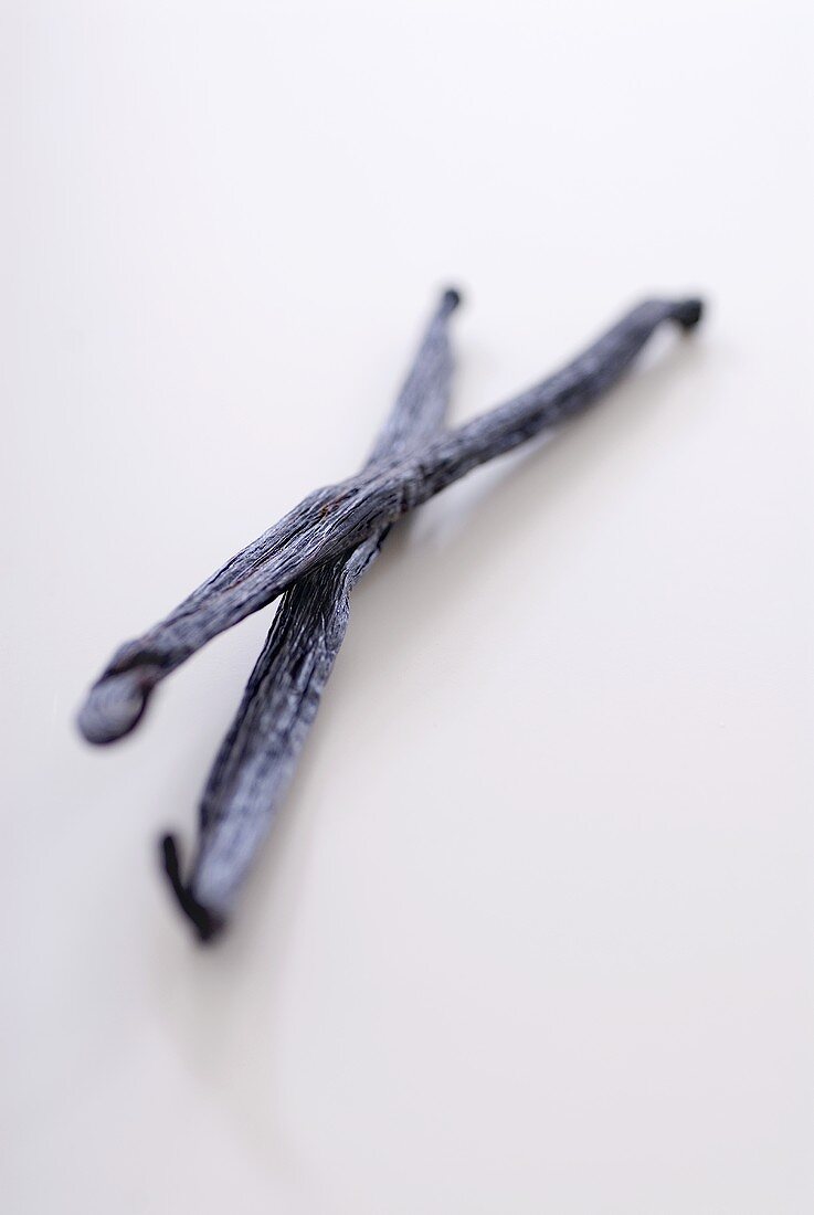 Two vanilla pods