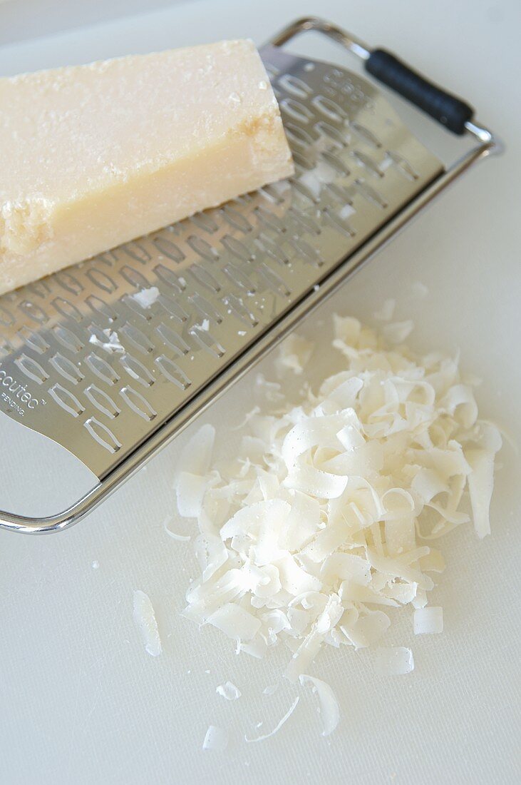 Parmesan with grater