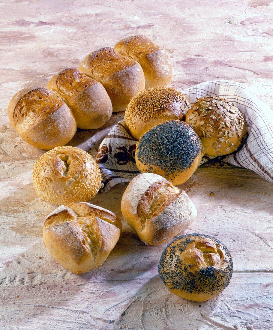 Rustikale Brötchen