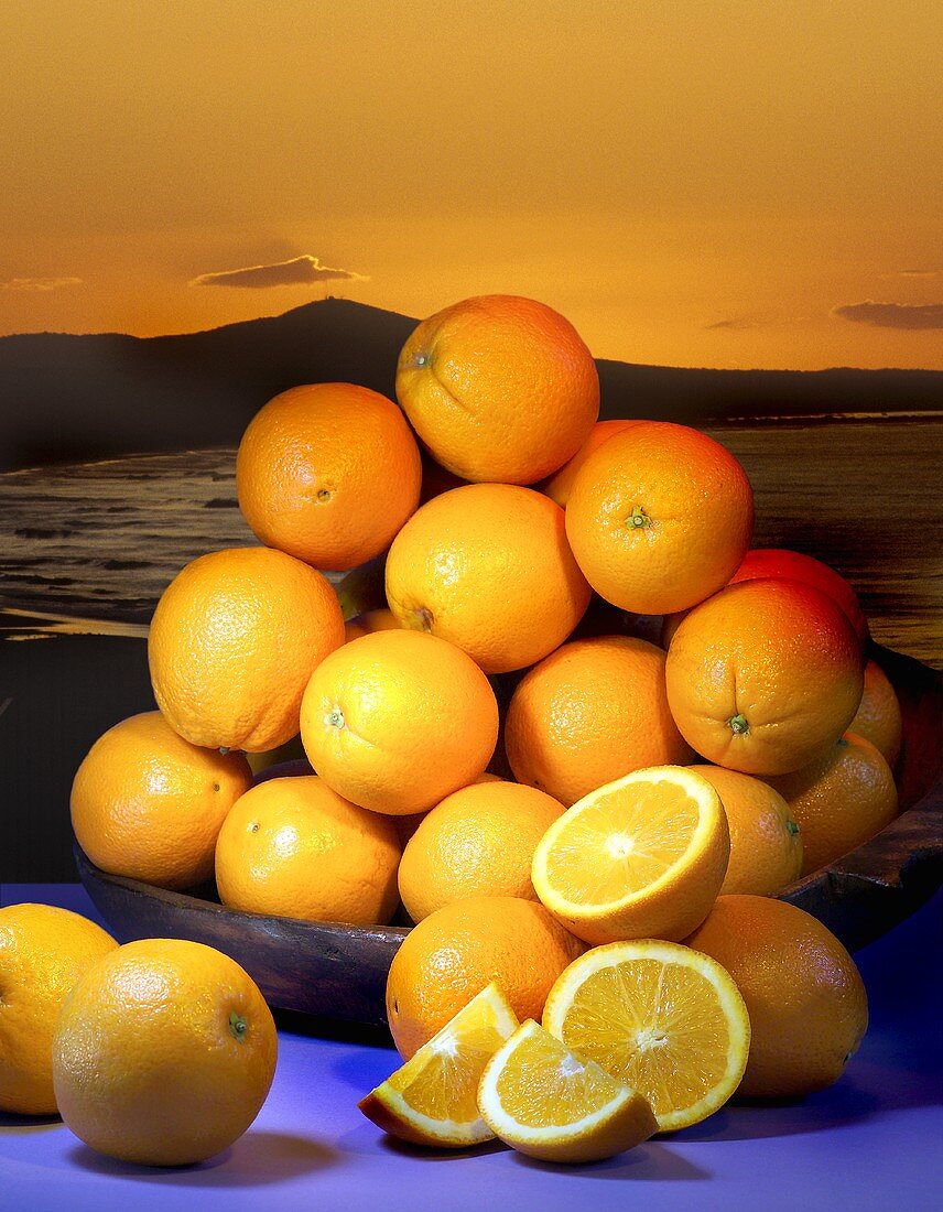Stillleben mit Orangen