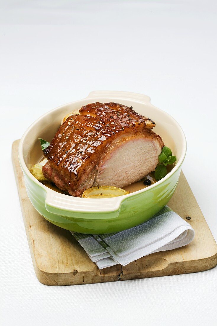 Roast pork