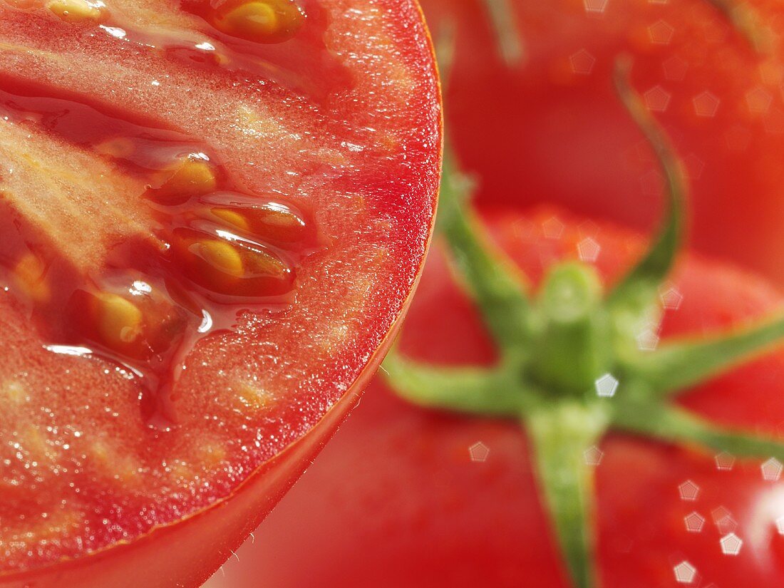 Tomaten (Nahaufnahme)