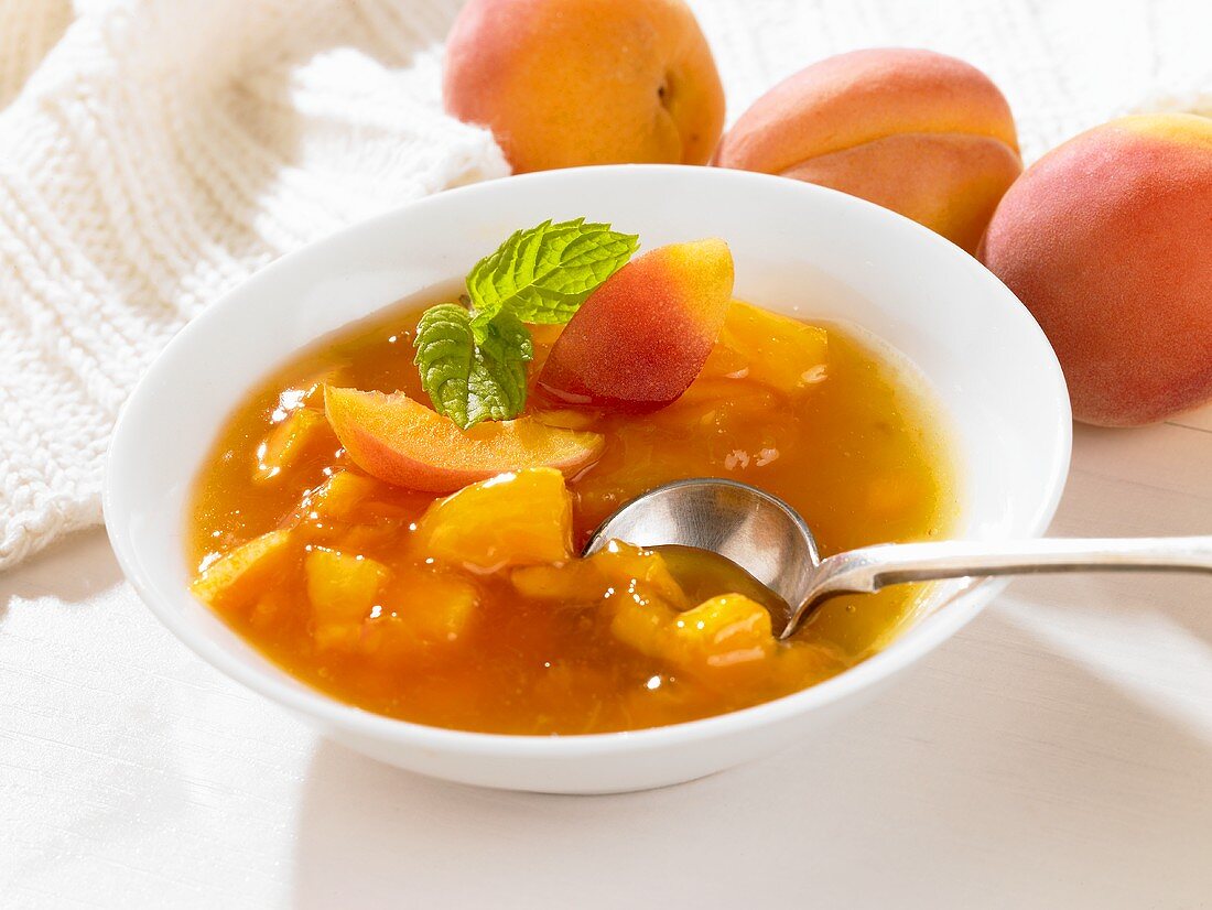 Apricot compote