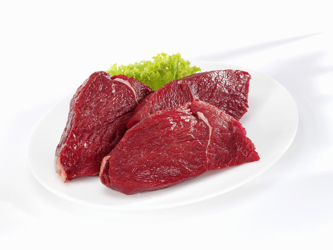 Bison steaks (rump)