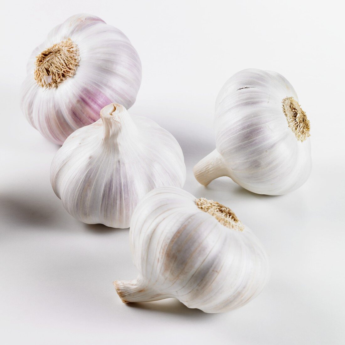 Four garlic bulbs
