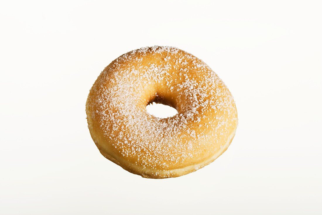 A sugared doughnut