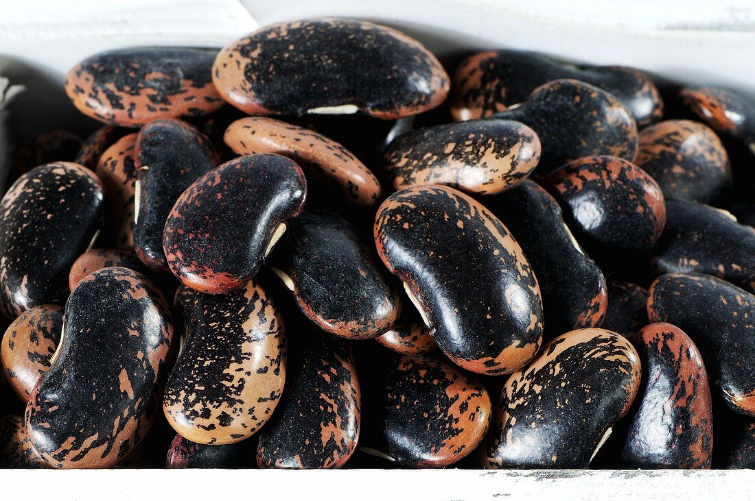 A box of runner beans