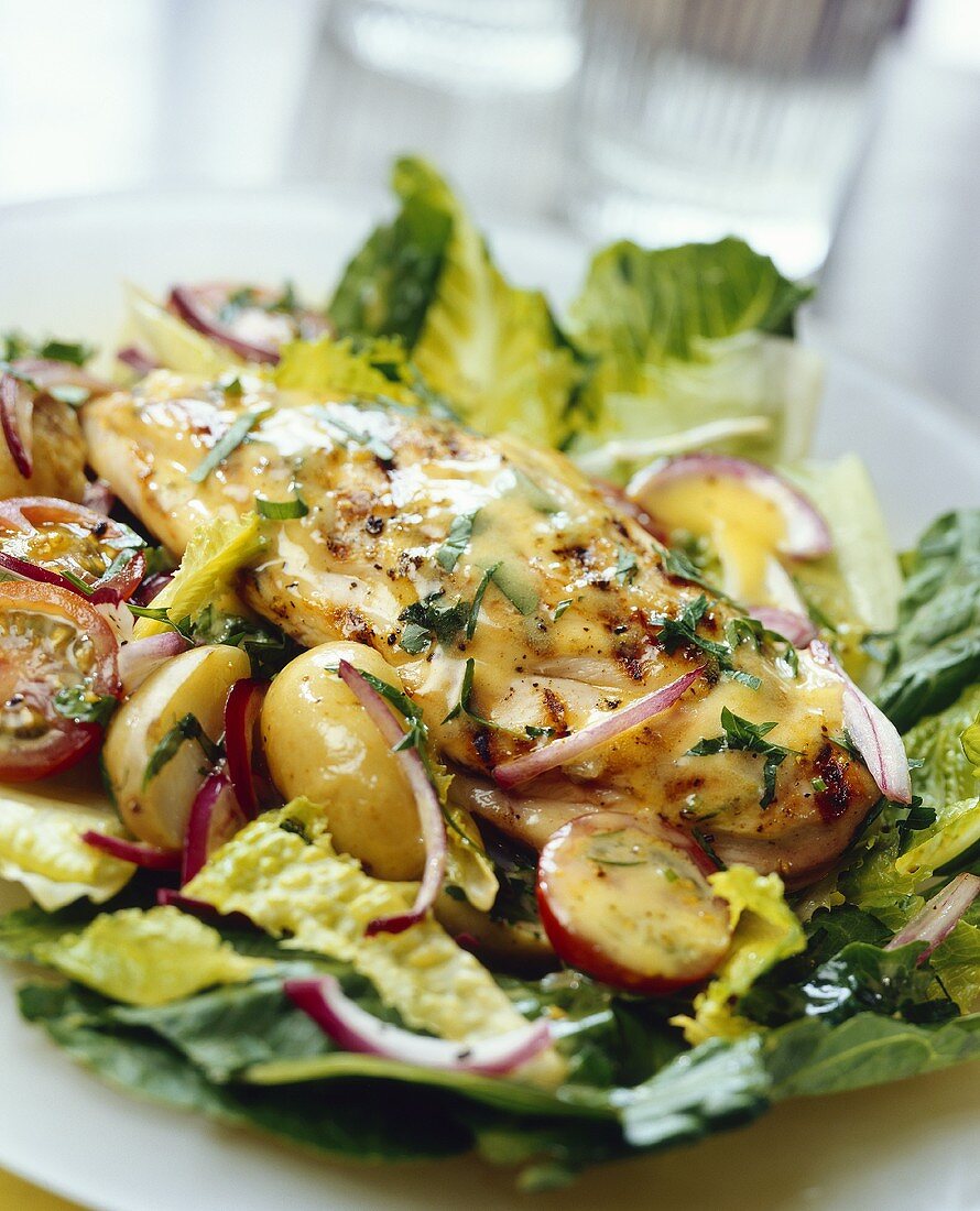 Lemon chicken salad