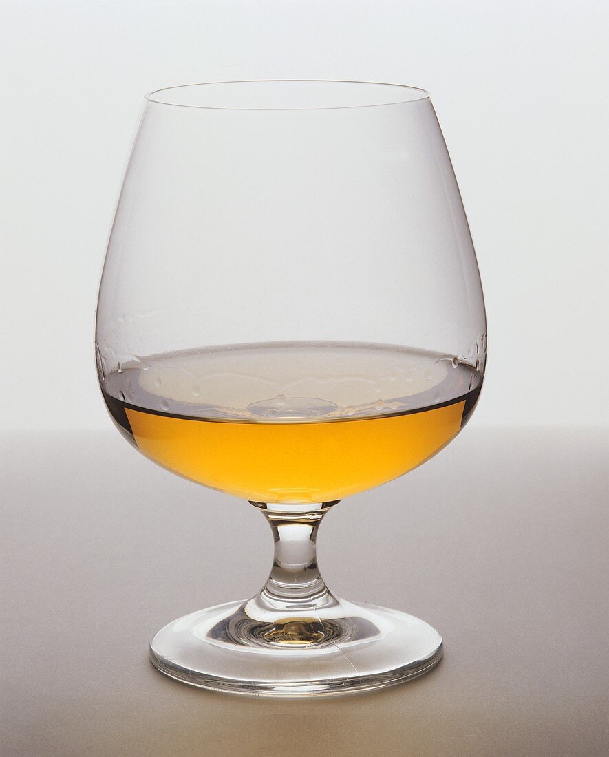 Cognac in a brandy glass