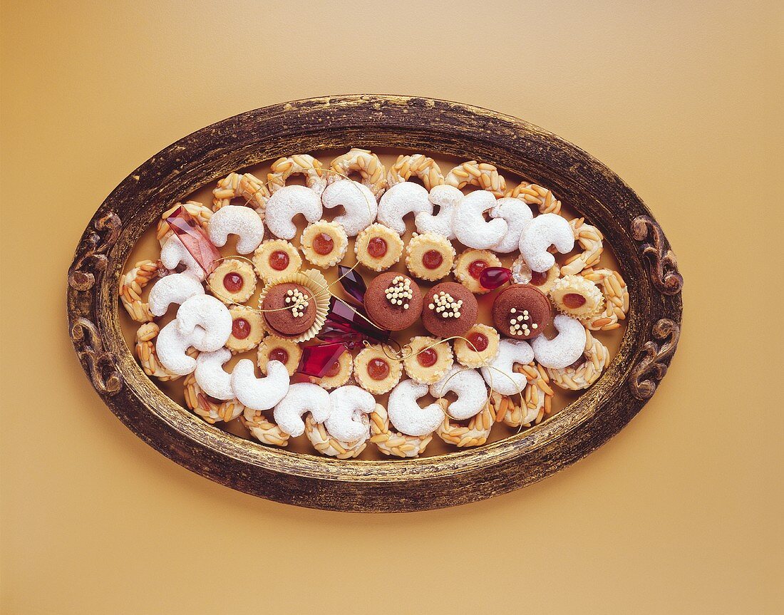 Assorted Christmas biscuits