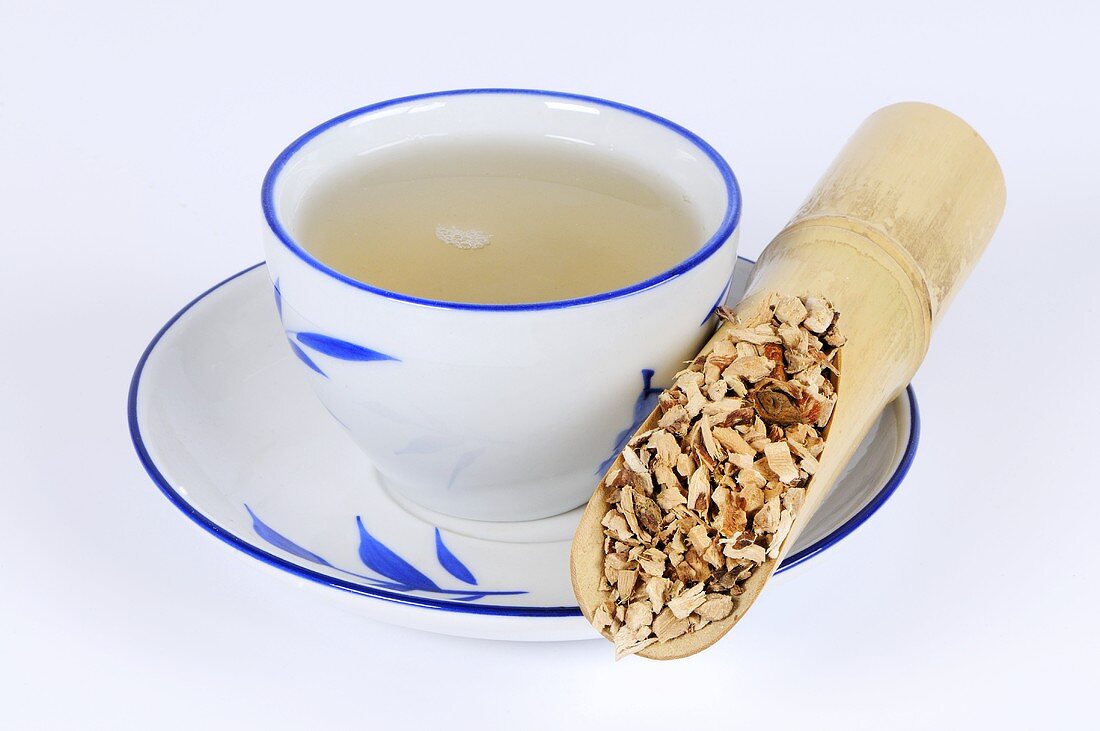 Calamus root tea (Acorus gramineus)