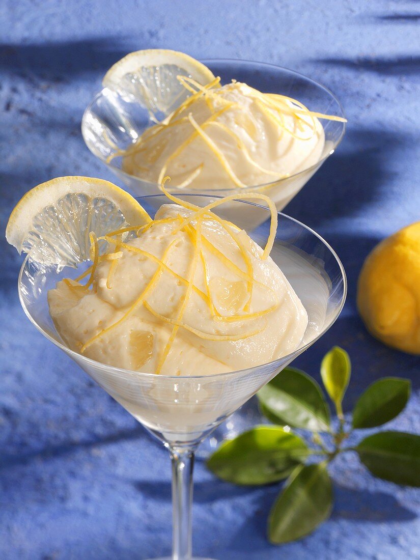 Lemon mascarpone cream