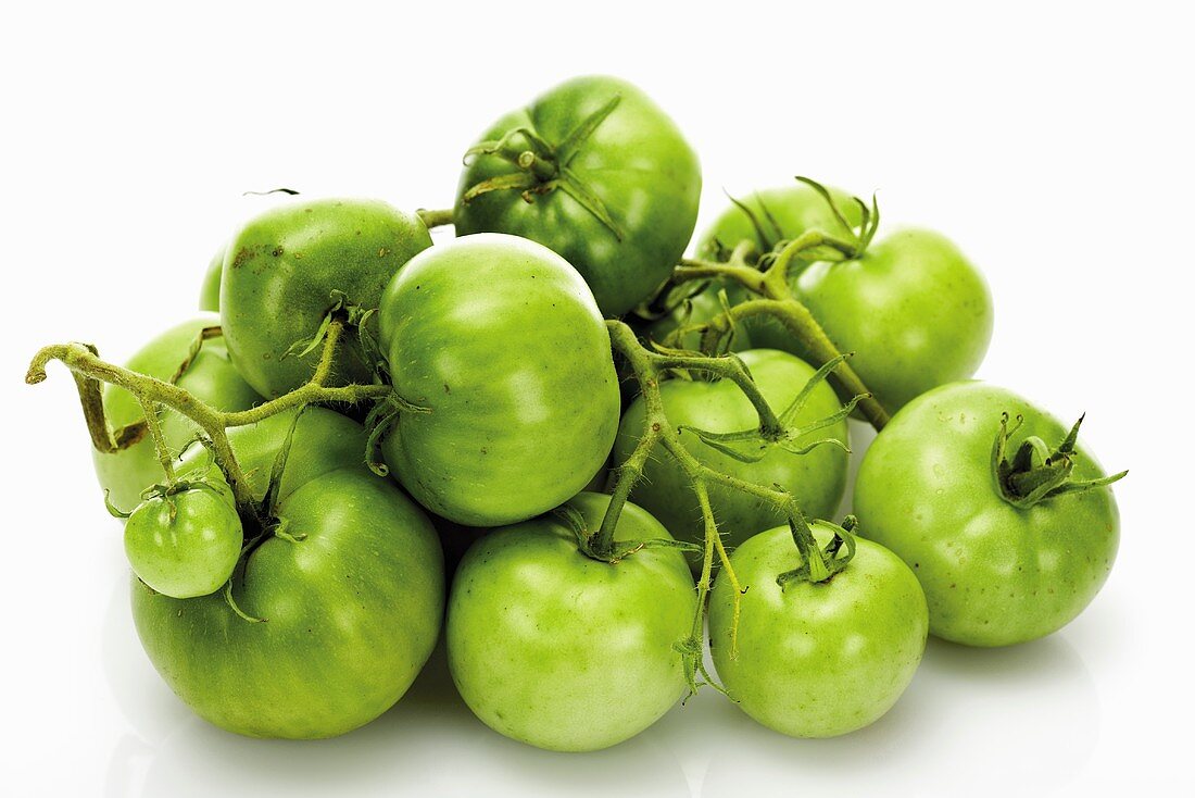 Green vine tomatoes (unripe)