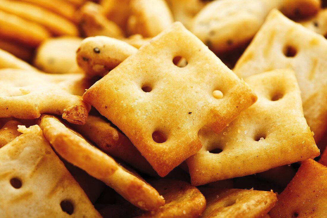 Crackers, close-up