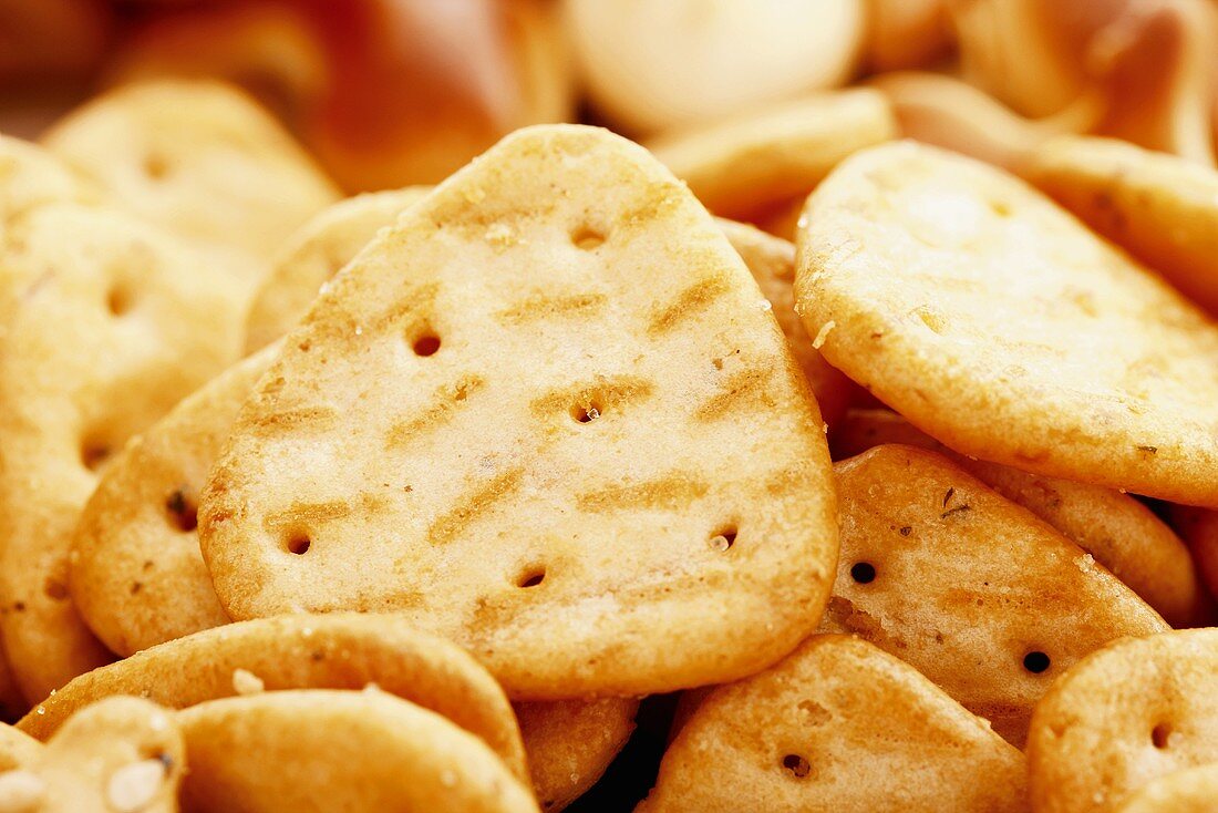 Crackers, close-up