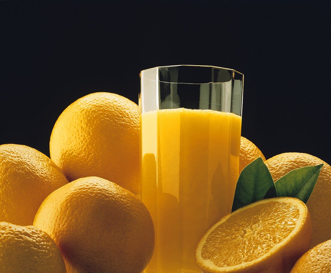 Glass freshly squeezed Orange Juice