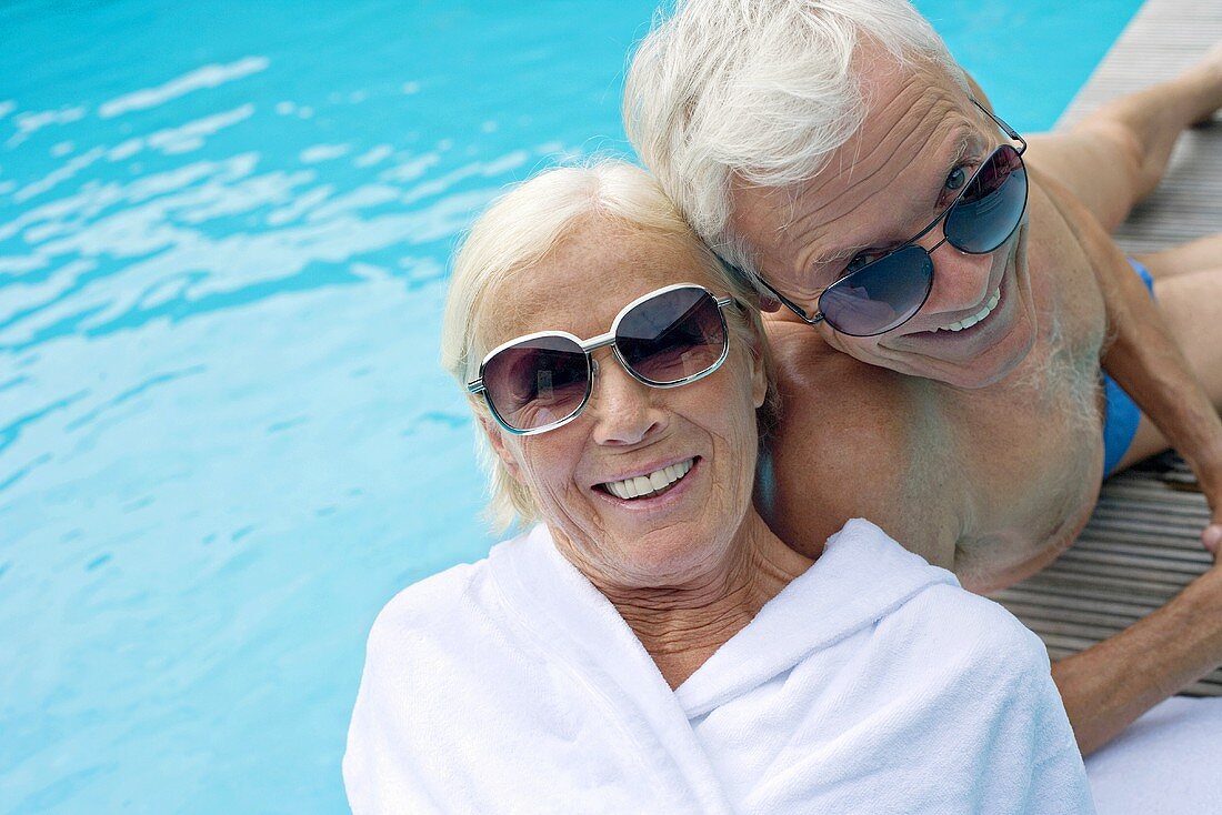 Germany, Senior Couple relaxing