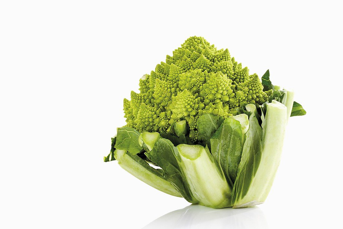 A head of romanesco broccoli