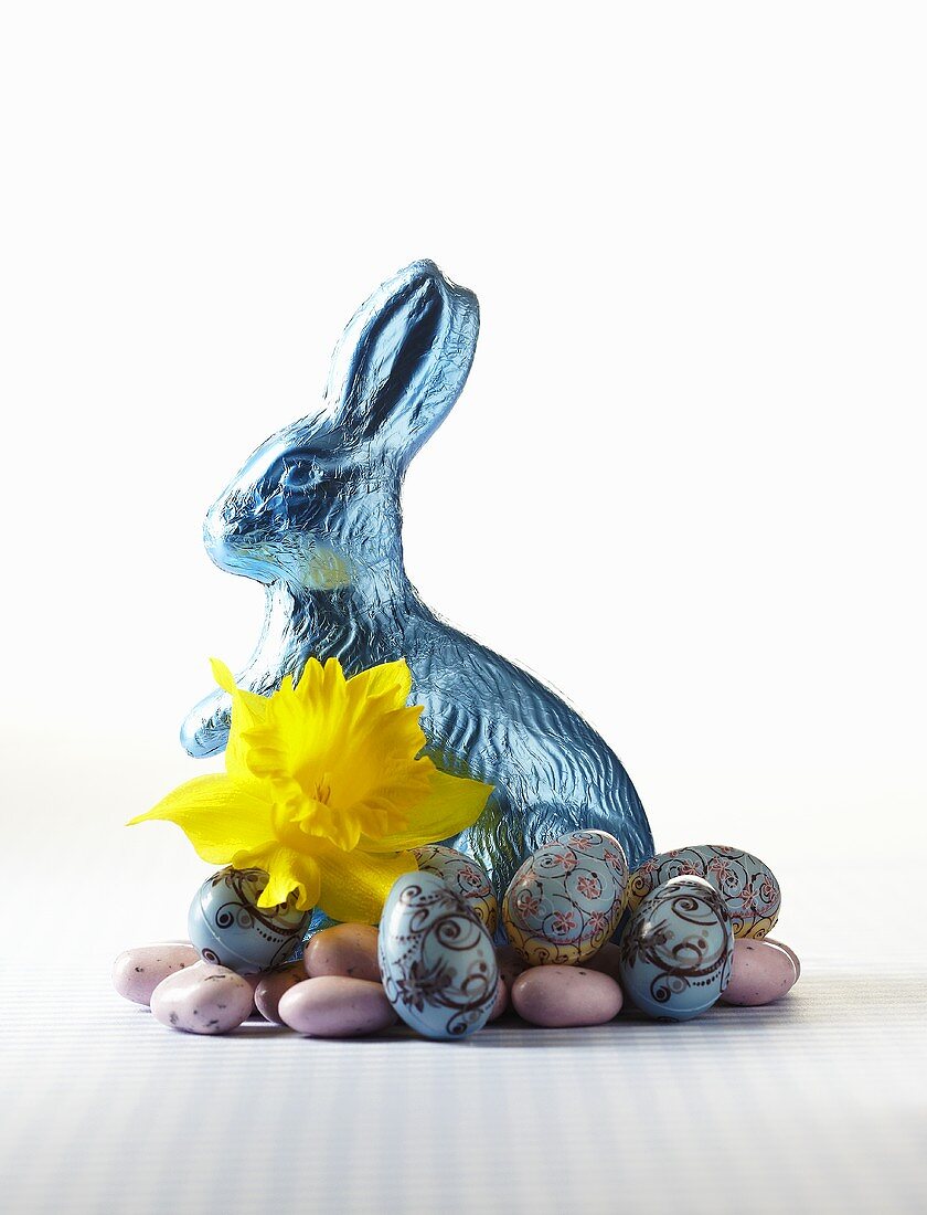 A chocolate Easter Bunny