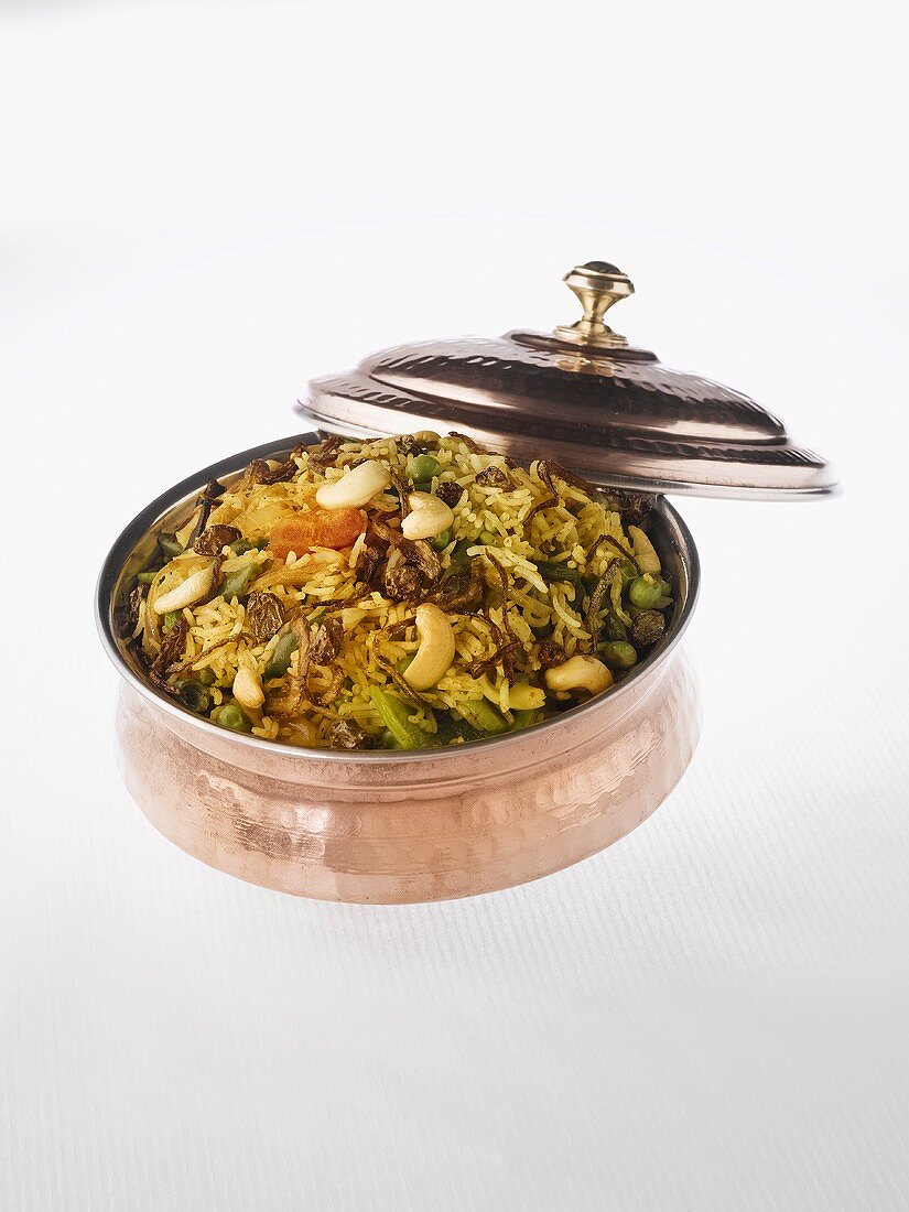 Vegetarian biryani