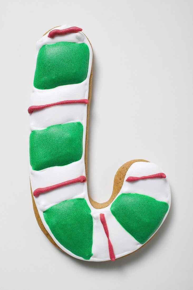 Weihnachtsplätzchen (Zuckerstange)