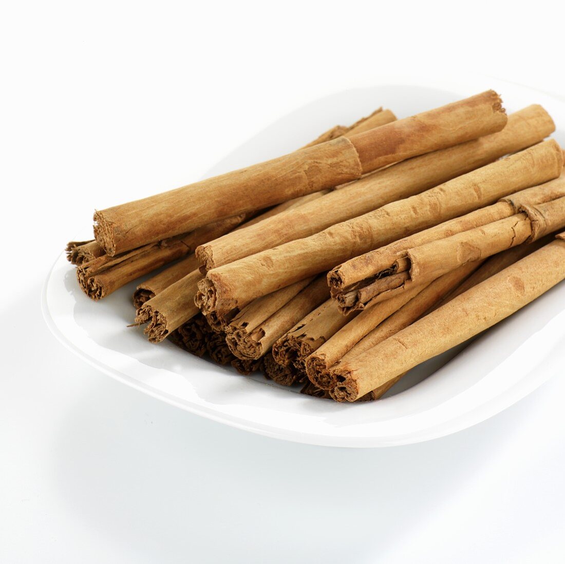 Several cinnamon sticks